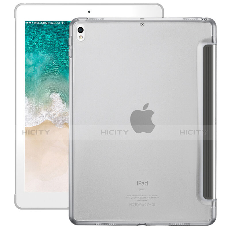 Custodia Portafoglio In Pelle con Supporto L01 per Apple iPad Pro 10.5 Bianco