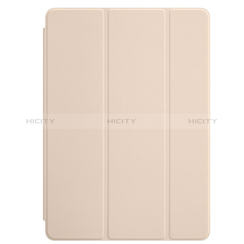 Custodia Portafoglio In Pelle con Supporto L01 per Apple New iPad 9.7 (2018) Oro