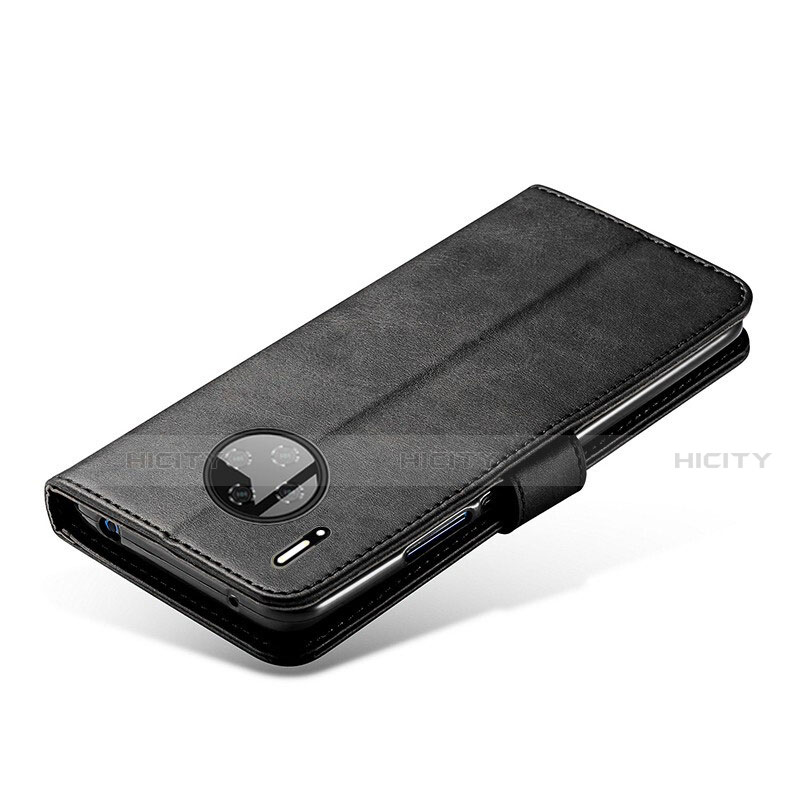 Custodia Portafoglio In Pelle con Supporto L01 per Huawei Mate 30 5G Nero