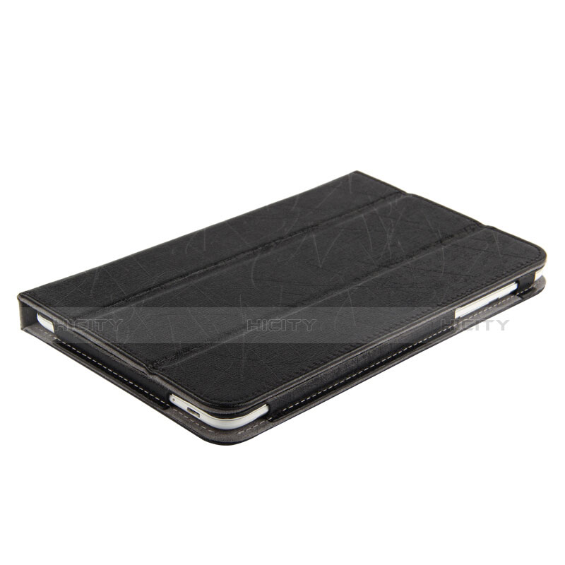 Custodia Portafoglio In Pelle con Supporto L01 per Huawei Mediapad T2 7.0 BGO-DL09 BGO-L03 Nero