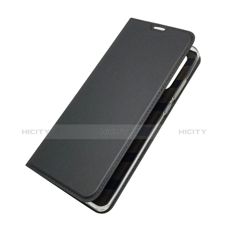 Custodia Portafoglio In Pelle con Supporto L01 per Huawei P30 Pro Nero