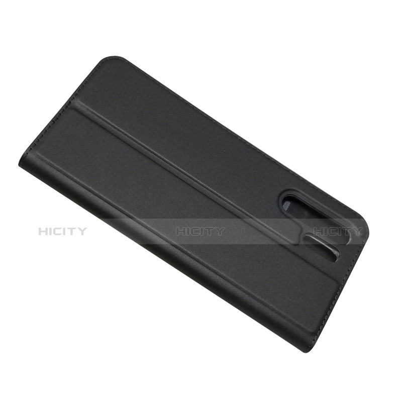 Custodia Portafoglio In Pelle con Supporto L01 per Huawei P30 Pro Nero