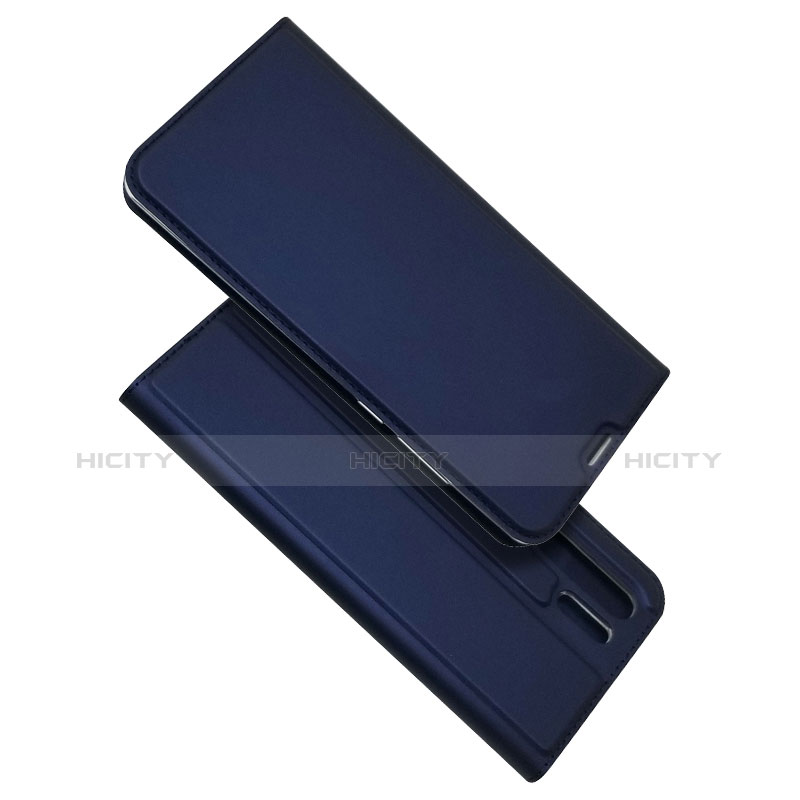Custodia Portafoglio In Pelle con Supporto L01 per Huawei P30 Pro New Edition Blu