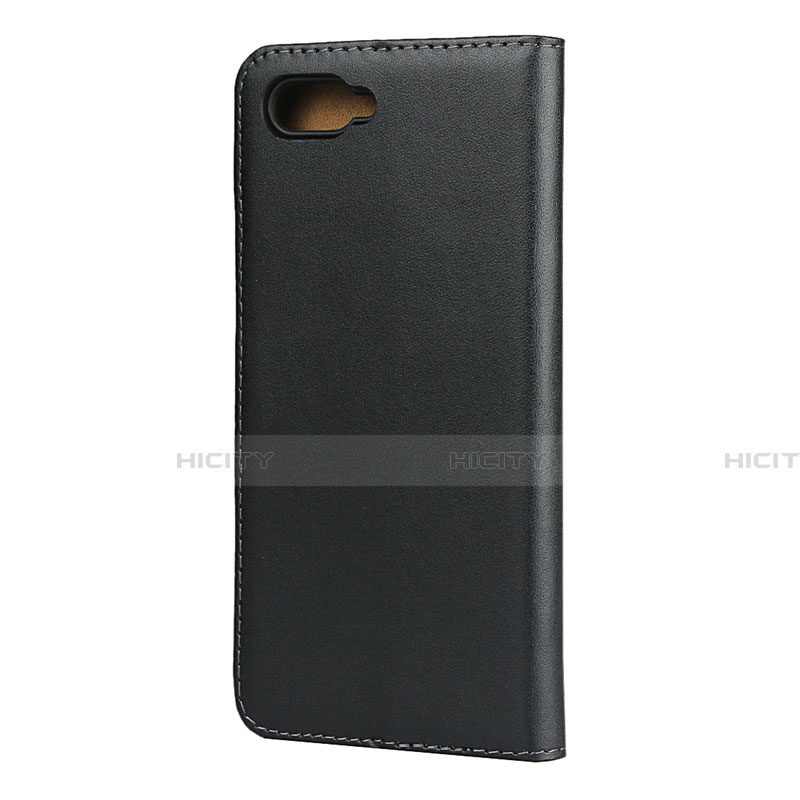 Custodia Portafoglio In Pelle con Supporto L01 per Oppo K1 Nero