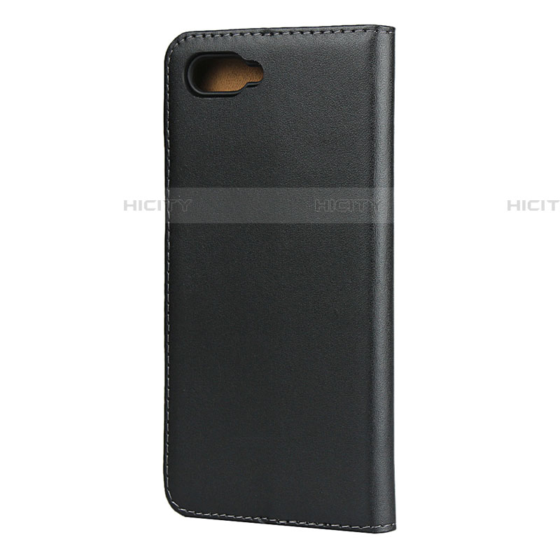 Custodia Portafoglio In Pelle con Supporto L01 per Oppo RX17 Neo Nero