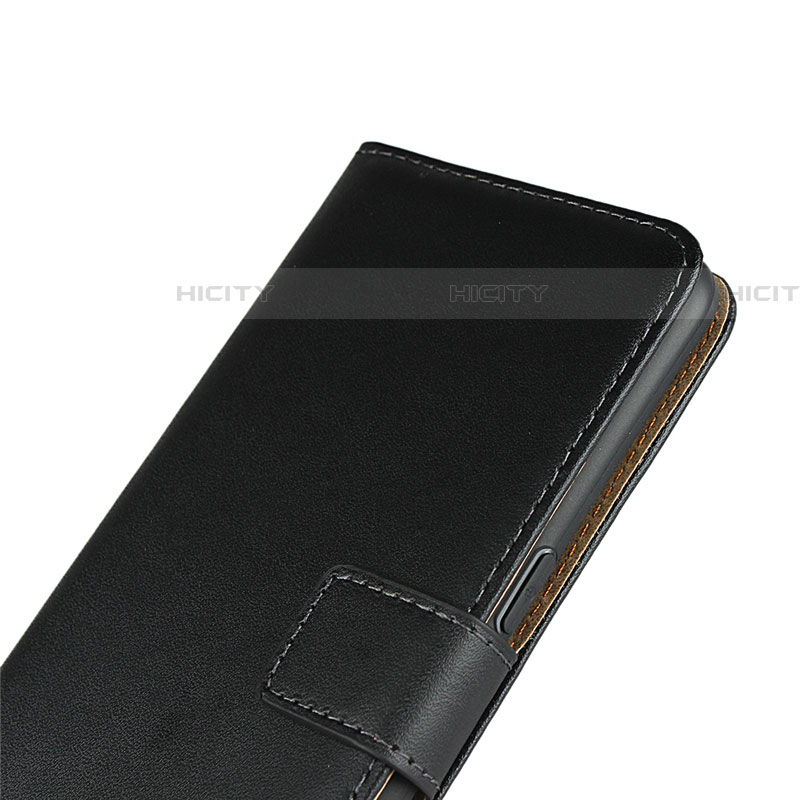 Custodia Portafoglio In Pelle con Supporto L01 per Oppo RX17 Neo Nero