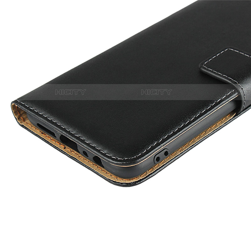 Custodia Portafoglio In Pelle con Supporto L01 per Oppo RX17 Neo Nero