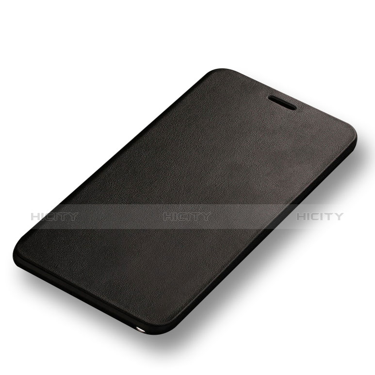 Custodia Portafoglio In Pelle con Supporto L01 per Samsung Galaxy Note 4 Duos N9100 Dual SIM Nero