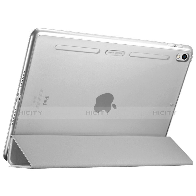 Custodia Portafoglio In Pelle con Supporto L02 per Apple iPad Pro 10.5 Bianco