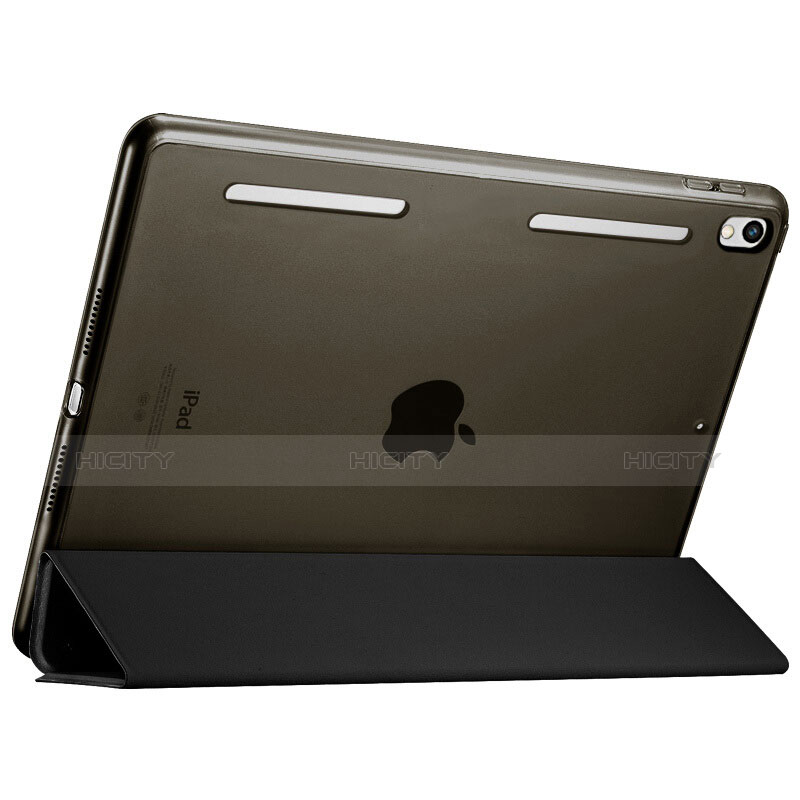 Custodia Portafoglio In Pelle con Supporto L02 per Apple iPad Pro 10.5 Nero