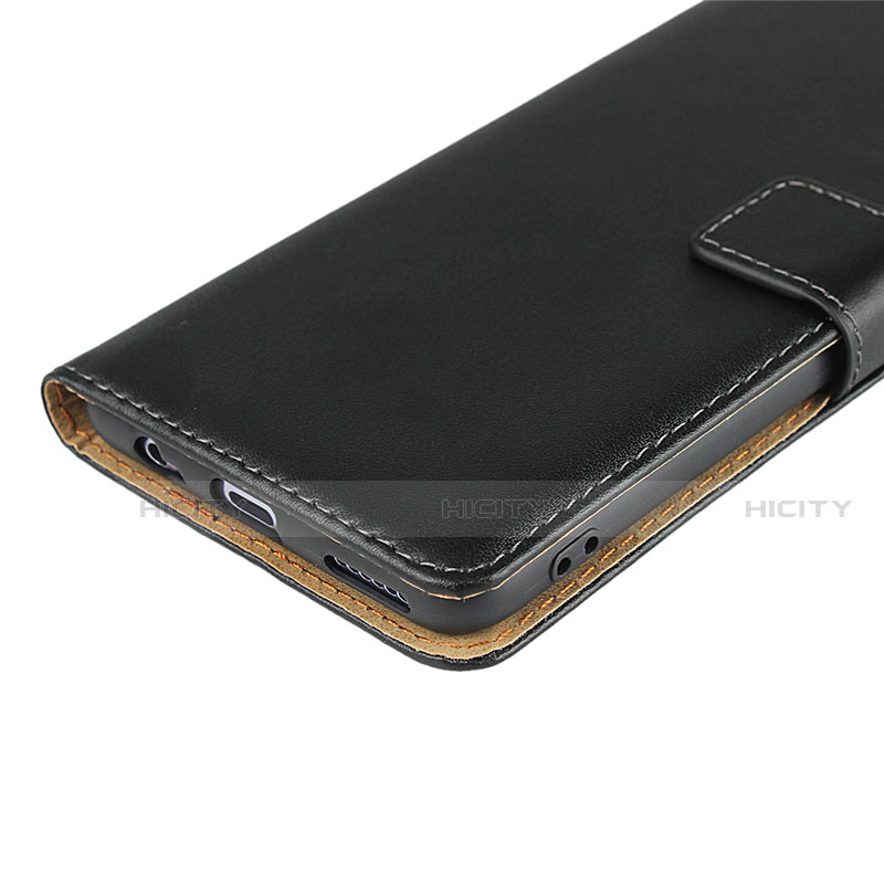 Custodia Portafoglio In Pelle con Supporto L02 per Huawei Mate 30 Nero