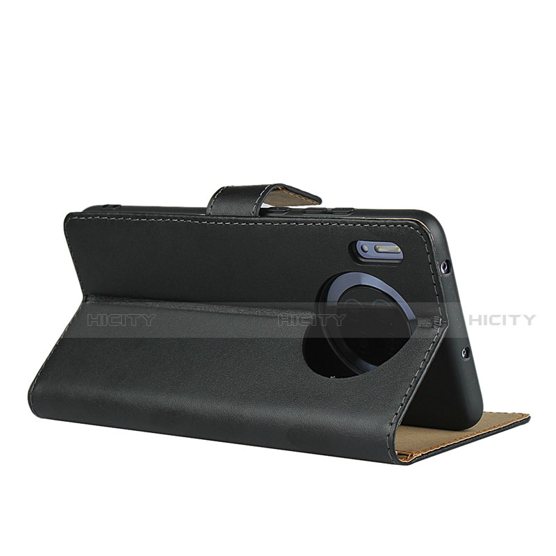 Custodia Portafoglio In Pelle con Supporto L02 per Huawei Mate 30 Pro Nero