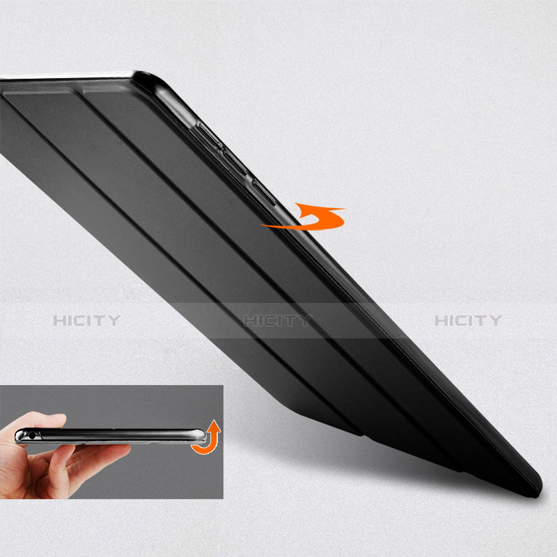 Custodia Portafoglio In Pelle con Supporto L03 per Xiaomi Mi Pad 2 Nero