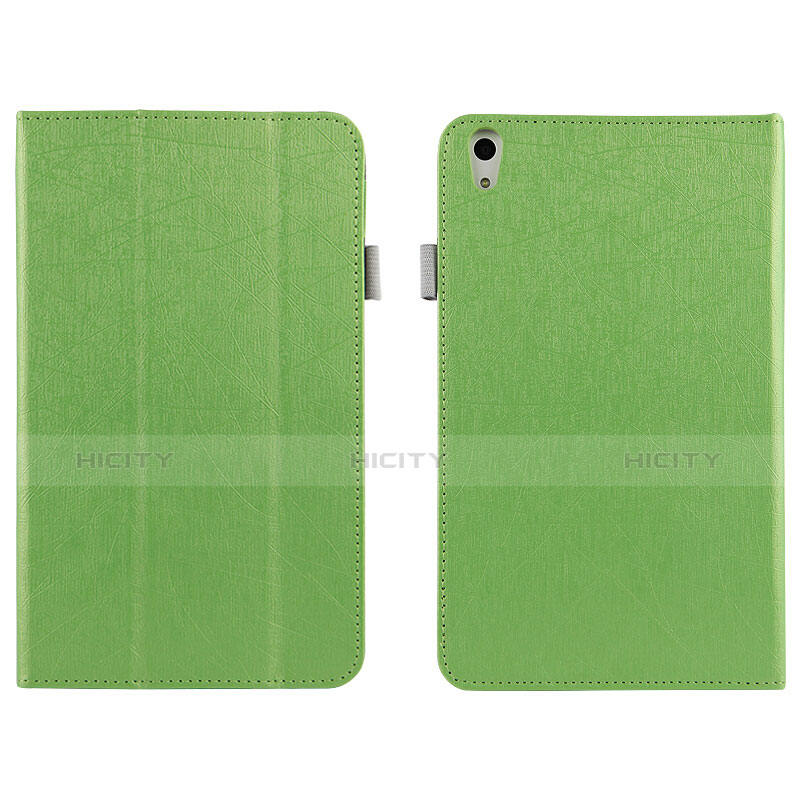 Custodia Portafoglio In Pelle con Supporto L04 per Huawei Honor Pad 2 Verde