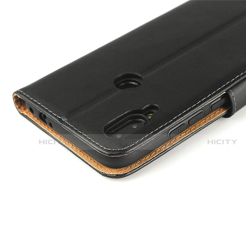 Custodia Portafoglio In Pelle con Supporto L04 per Xiaomi Redmi Note 7 Nero