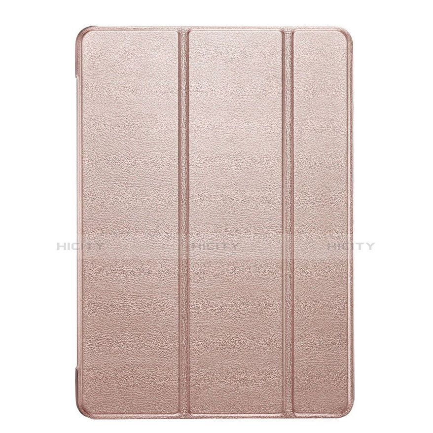 Custodia Portafoglio In Pelle con Supporto L05 per Apple iPad Mini 3 Oro Rosa