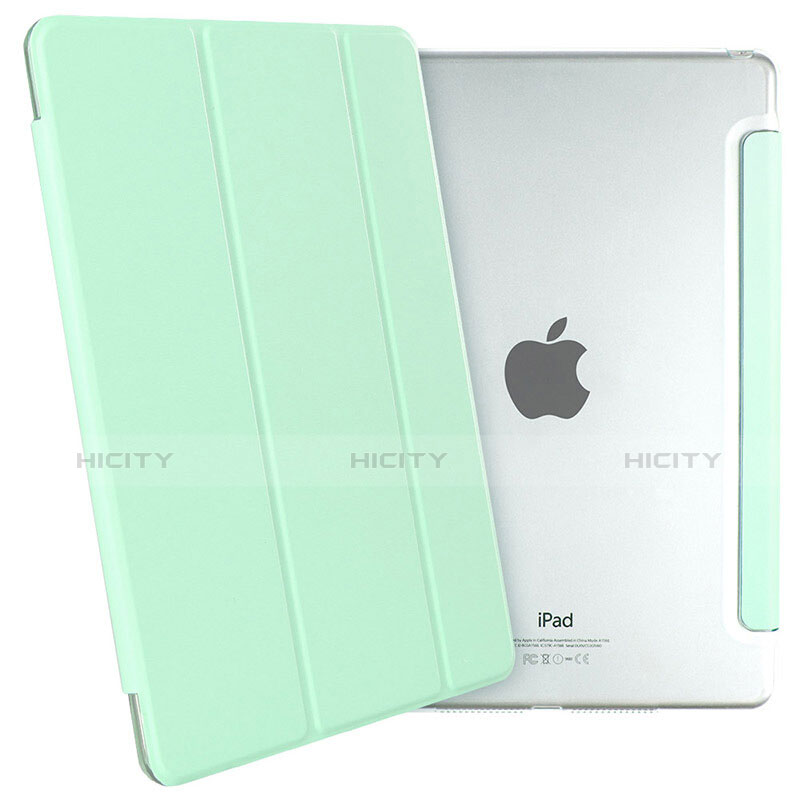 Custodia Portafoglio In Pelle con Supporto L06 per Apple iPad Mini 2 Verde