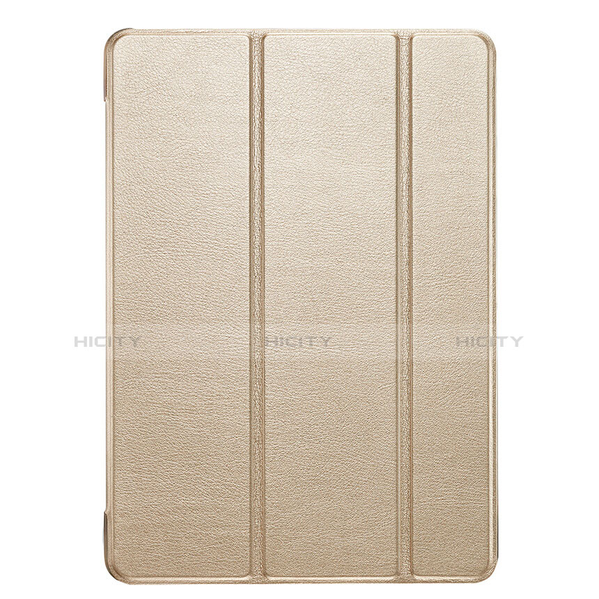 Custodia Portafoglio In Pelle con Supporto L06 per Apple iPad Mini 4 Oro