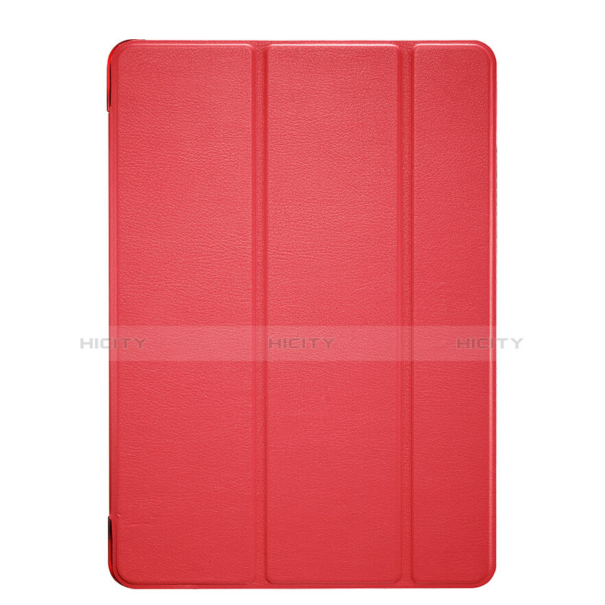 Custodia Portafoglio In Pelle con Supporto L06 per Apple iPad Mini 4 Rosso