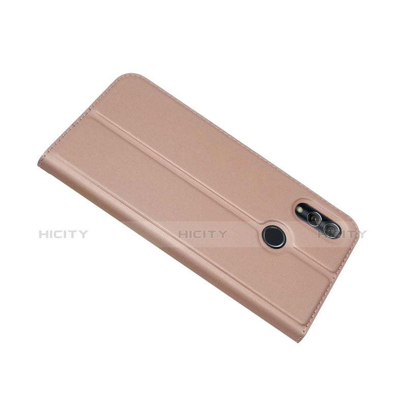 Custodia Portafoglio In Pelle con Supporto L06 per Huawei Honor 10 Lite Oro Rosa