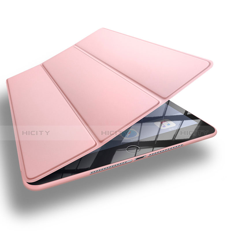 Custodia Portafoglio In Pelle con Supporto L11 per Apple New iPad 9.7 (2017) Oro Rosa