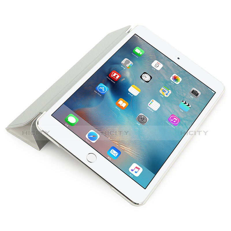 Custodia Portafoglio In Pelle con Supporto Opaca per Apple iPad Pro 9.7 Bianco