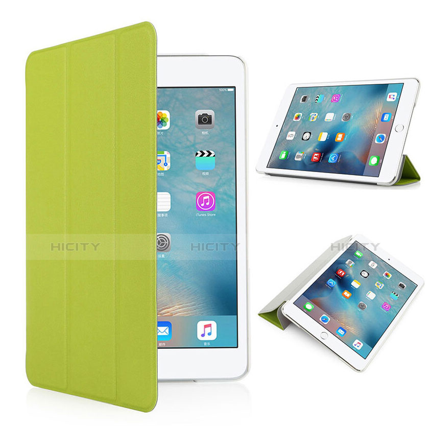 Custodia Portafoglio In Pelle con Supporto Opaca per Apple iPad Pro 9.7 Verde