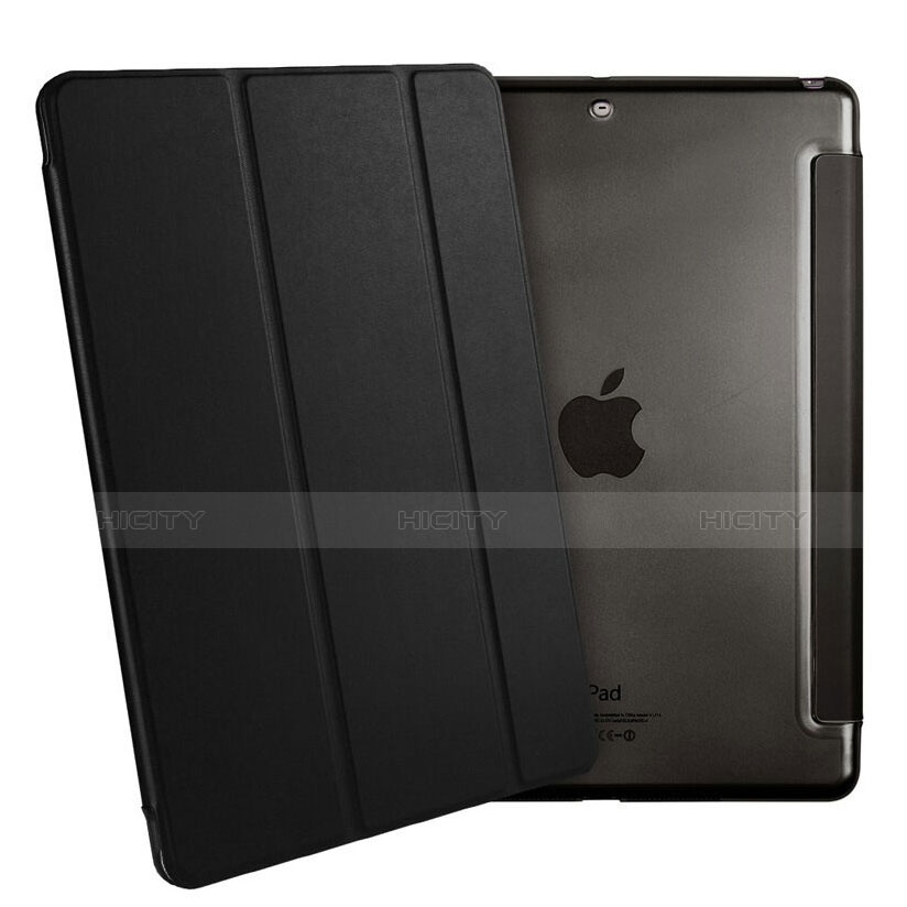 Custodia Portafoglio In Pelle con Supporto per Apple iPad Air Nero