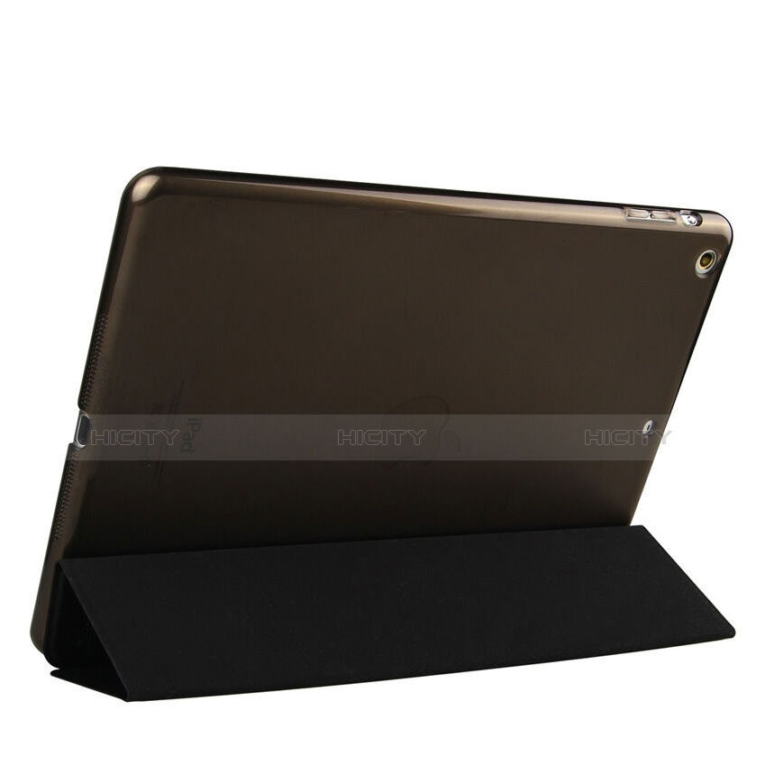 Custodia Portafoglio In Pelle con Supporto per Apple iPad Air Nero