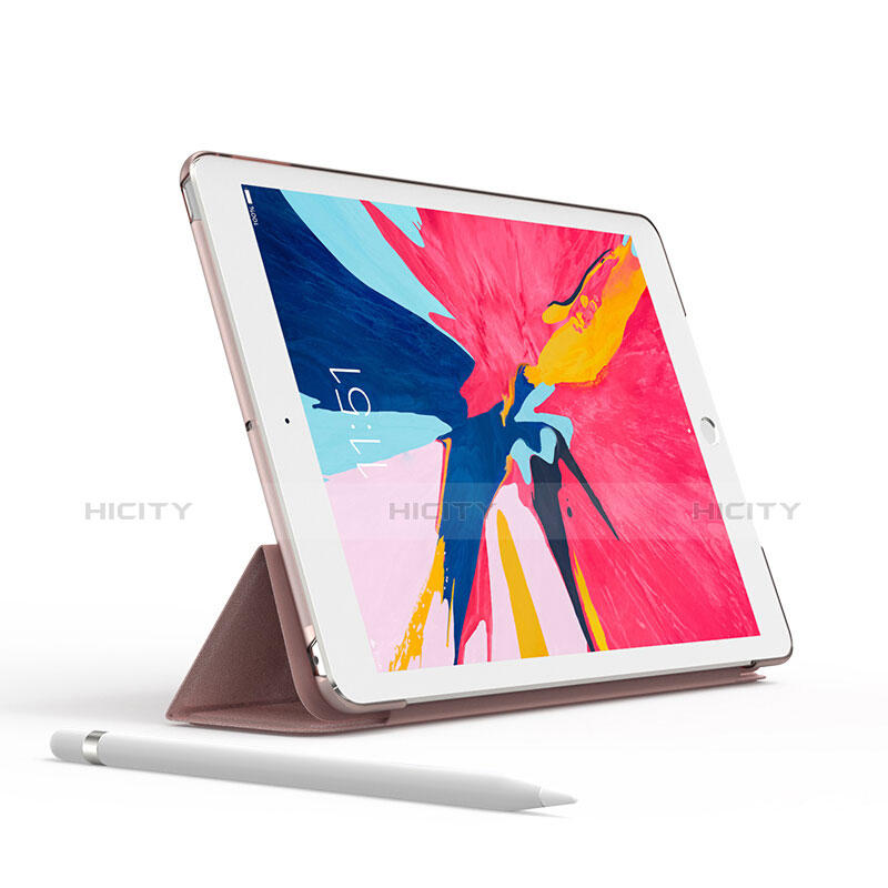 Custodia Portafoglio In Pelle con Supporto per Apple iPad Mini 5 (2019) Oro Rosa