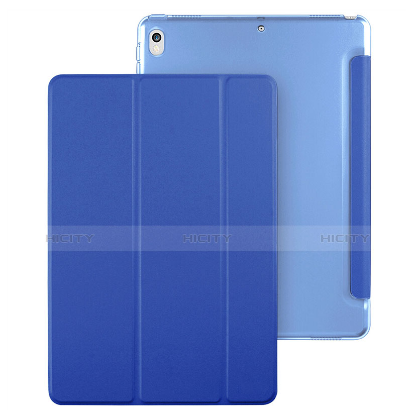 Custodia Portafoglio In Pelle con Supporto per Apple iPad Pro 12.9 (2017) Blu