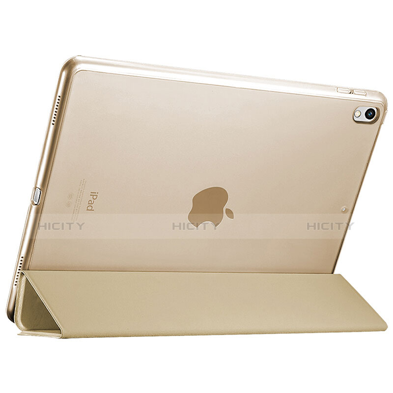 Custodia Portafoglio In Pelle con Supporto per Apple iPad Pro 12.9 (2017) Oro