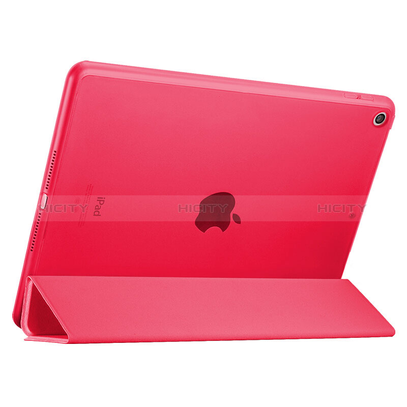 Custodia Portafoglio In Pelle con Supporto per Apple New iPad 9.7 (2018) Rosso