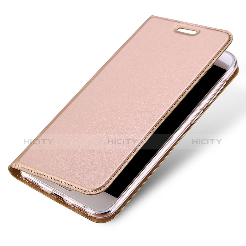 Custodia Portafoglio In Pelle con Supporto per Asus Zenfone 4 Max ZC554KL Oro Rosa