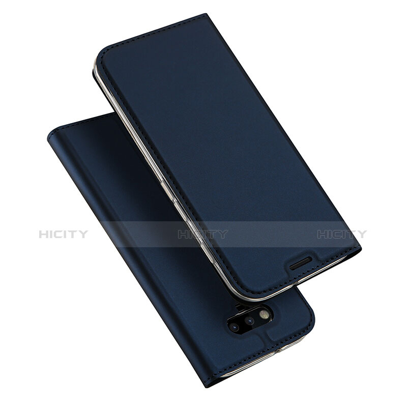 Custodia Portafoglio In Pelle con Supporto per Huawei Honor Magic Blu