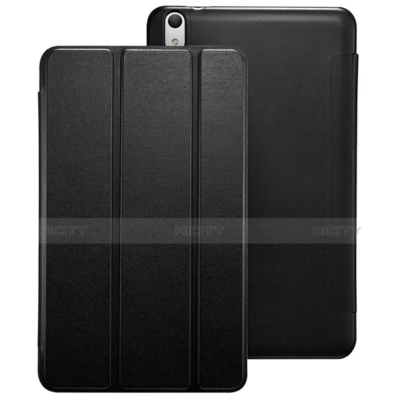 Custodia Portafoglio In Pelle con Supporto per Huawei Honor Pad 2 Nero