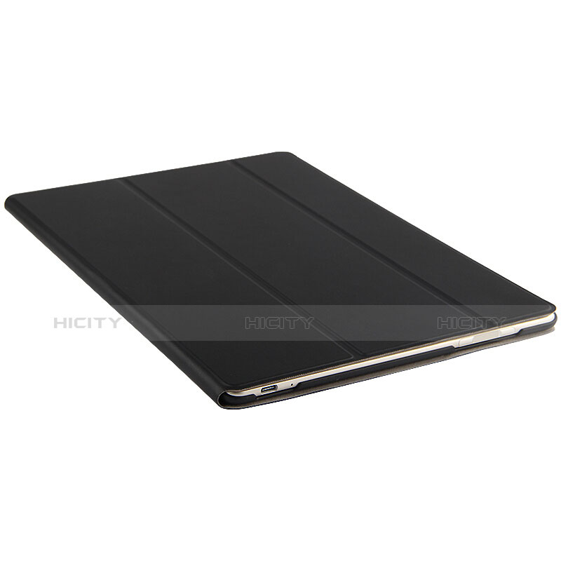 Custodia Portafoglio In Pelle con Supporto per Huawei MateBook HZ-W09 Nero