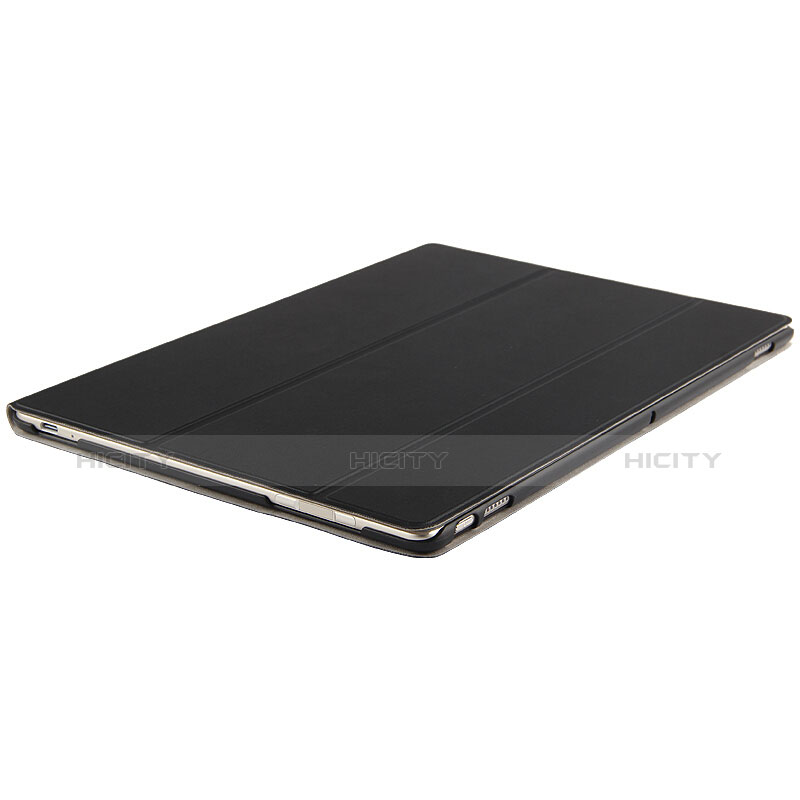 Custodia Portafoglio In Pelle con Supporto per Huawei MateBook HZ-W09 Nero