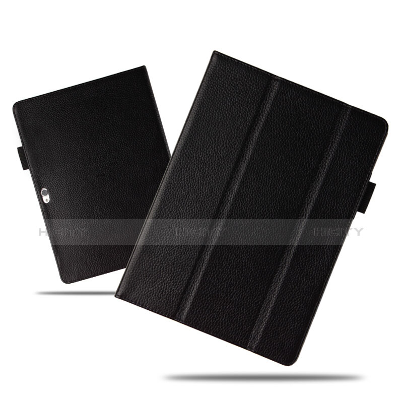 Custodia Portafoglio In Pelle con Supporto per Huawei MediaPad M2 10.0 M2-A01 M2-A01W M2-A01L Nero