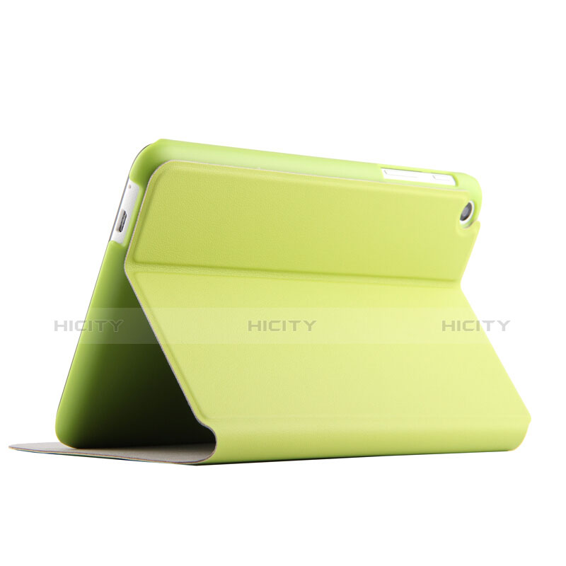 Custodia Portafoglio In Pelle con Supporto per Huawei Mediapad T1 7.0 T1-701 T1-701U Verde