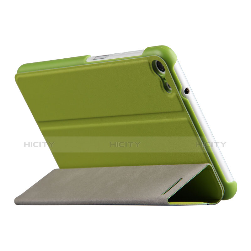 Custodia Portafoglio In Pelle con Supporto per Huawei MediaPad T2 Pro 7.0 PLE-703L Verde