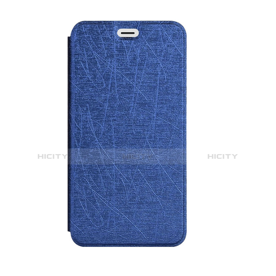 Custodia Portafoglio In Pelle con Supporto per Samsung Galaxy A5 (2018) A530F Blu