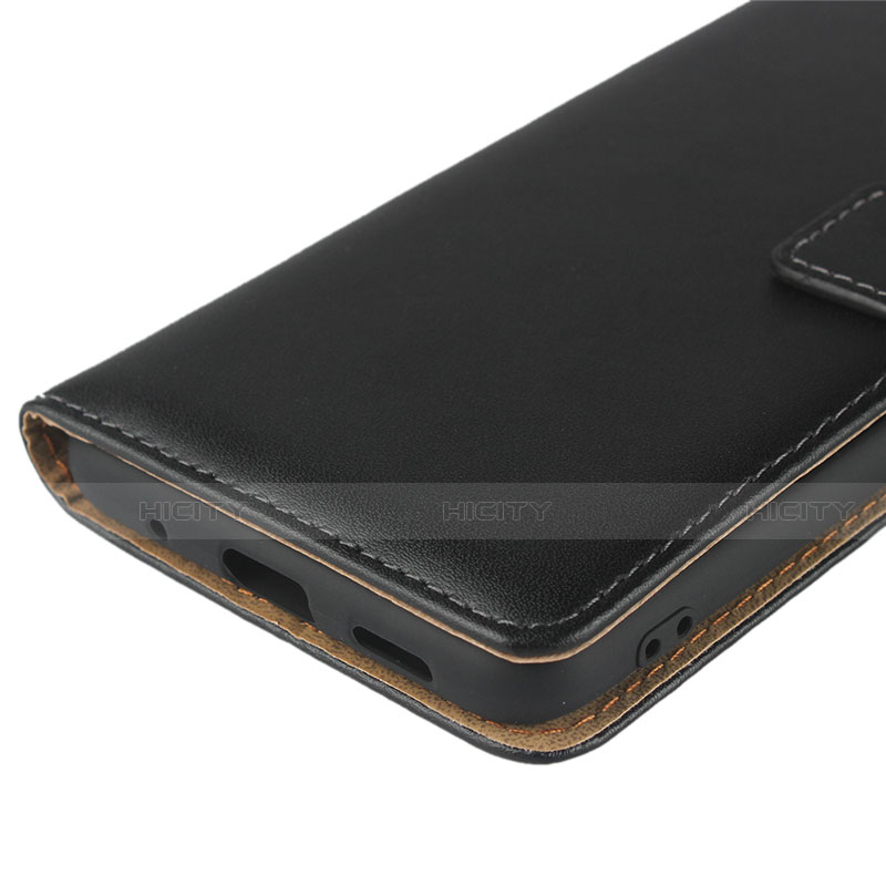 Custodia Portafoglio In Pelle con Supporto per Samsung Galaxy A60 Nero