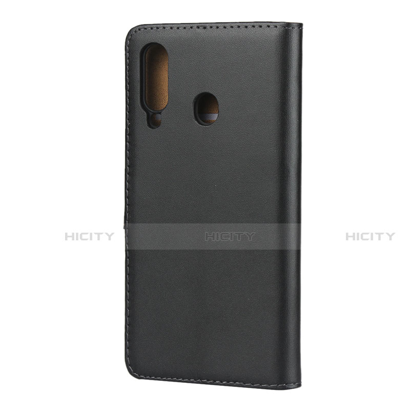 Custodia Portafoglio In Pelle con Supporto per Samsung Galaxy A60 Nero