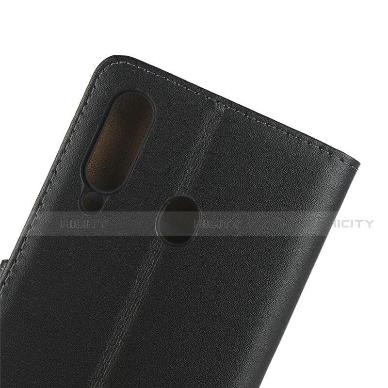 Custodia Portafoglio In Pelle con Supporto per Samsung Galaxy A60 Nero