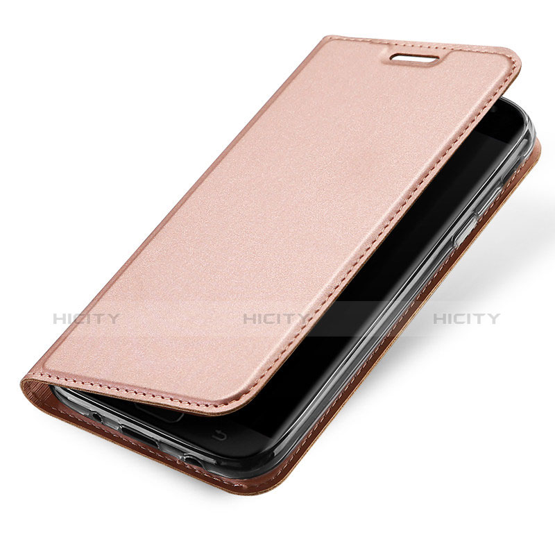 Custodia Portafoglio In Pelle con Supporto per Samsung Galaxy J5 (2017) SM-J750F Rosa