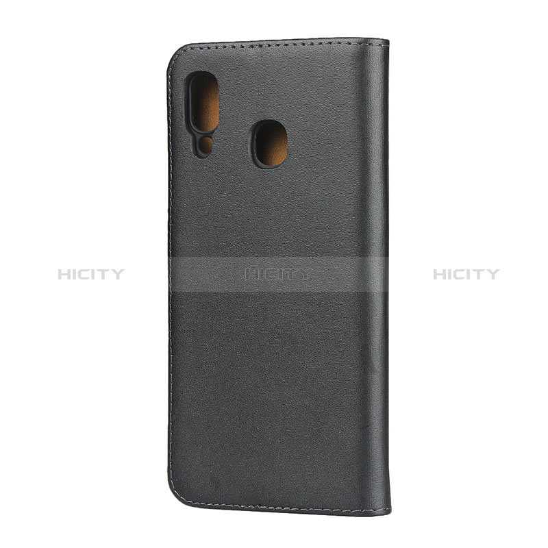 Custodia Portafoglio In Pelle con Supporto per Samsung Galaxy M10S Nero