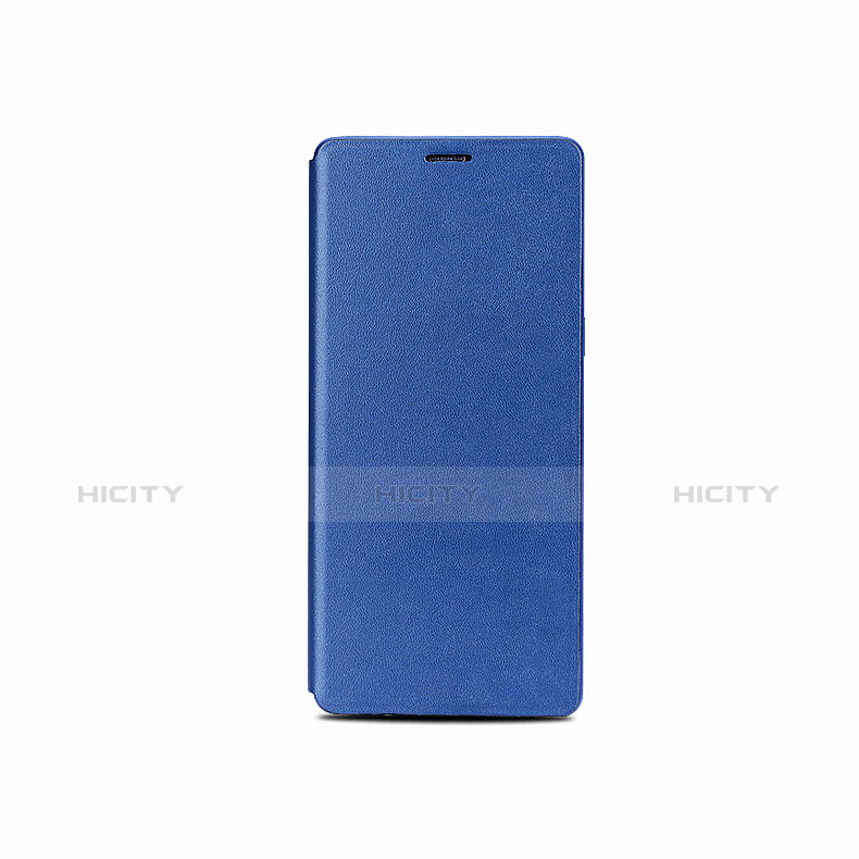 Custodia Portafoglio In Pelle con Supporto per Samsung Galaxy Note 8 Duos N950F Blu