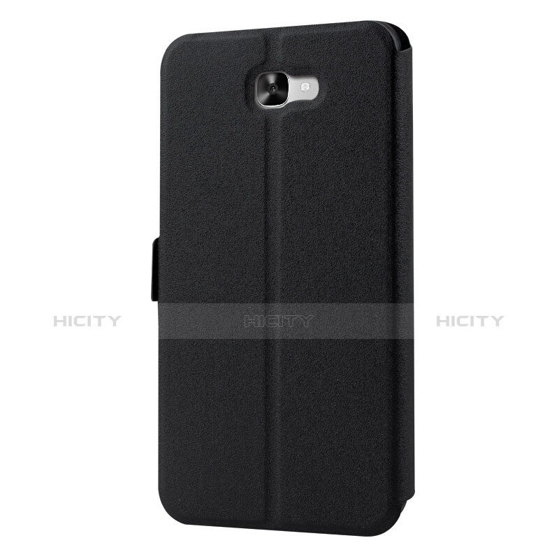 Custodia Portafoglio In Pelle con Supporto per Samsung Galaxy On7 (2016) G6100 Nero