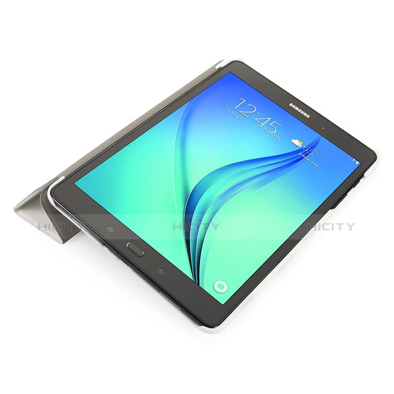 Custodia Portafoglio In Pelle con Supporto per Samsung Galaxy Tab S2 8.0 SM-T710 SM-T715 Bianco